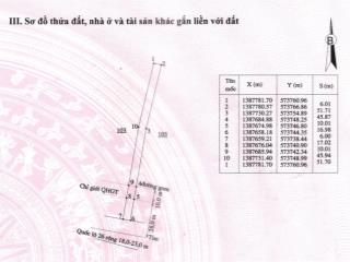 Bán đất ninh tây 1,2 tỷ mặt tiền quốc lộ 26