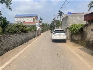 Bán đất 123,7m2 tại đức thắng, tiên lữ, hưng yên. đường trước đất rộng 8m thông .