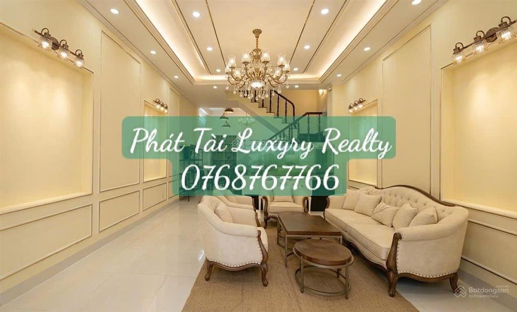 Nhà đẹp 4 tầng 75m2 full nội thất cao cấp  đường nhựa 8m phân lô đồng bộ  cách coop mart chỉ 150m