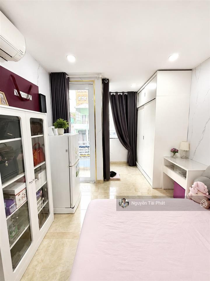 Mặt tiền kd 4 tầng  cách chợ tân quy 100m 42m2 đường nhựa 12m  nội thất đẹp 3pn  nhỉnh 9 tỷ tl