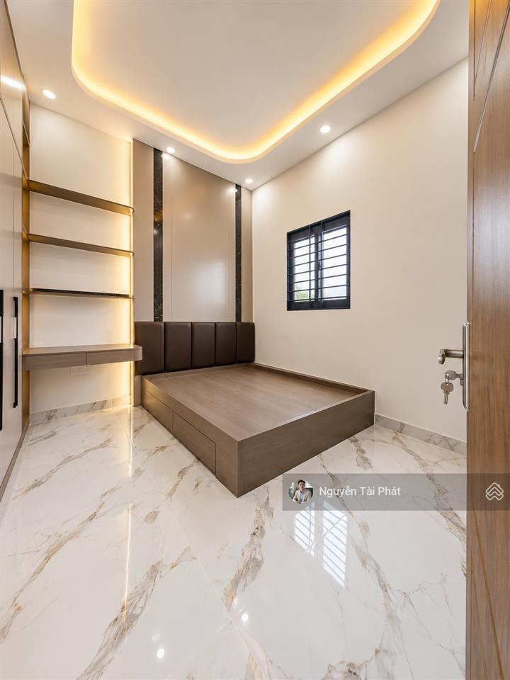 Nhà đẹp 3 tầng 50m2 cách hxh 30m  2pn rộng  full nội thất đẹp  shr, khu an ninh, giá 4.980 tỷ tl