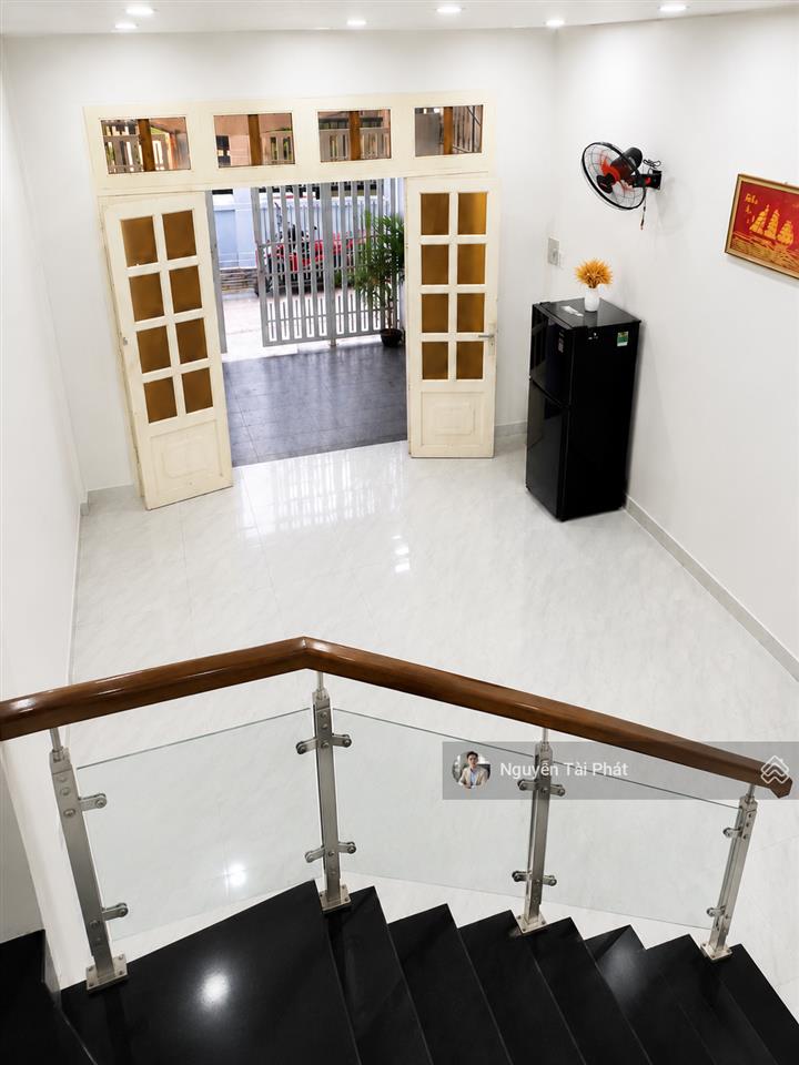 Nhà riêng 2 tầng mới 64m2 2pn  hẻm 4m thông, sẵn thu nhập 9tr  cách đh marketing 200m  7.6 tỷ tl