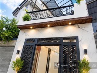 Nhà đẹp 2 tầng 52m2 3pn rộng  1pn trệt, full nội thất đẹp, ngang 4.2m  200m ra mặt tiền  5,95tỷ