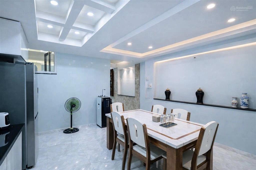Nhà đẹp 4 tầng 74.7m2 3pn hẻm xe hơi 5m  nội thất cao cấp  cách cầu phước long 300m  chỉ 7,9 tỷ