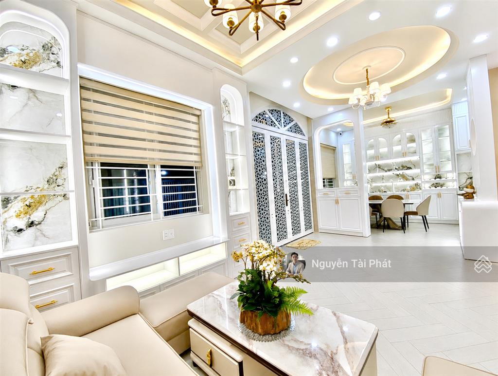 Nhà đẹp 2 tầng  tân thuận tây 57.3m2 4pn, tặng nội thất đẹp  ngang 9m, cách eco green 150m 6,9 tỷ