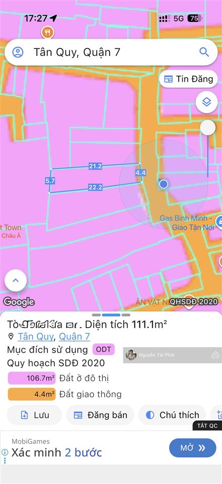 Bán đất tặng nhà  lê văn lương 105m2  nở hậu 5,2m, sẵn thu nhập 15tr  80m ra mặt tiền  9 tỷ 4