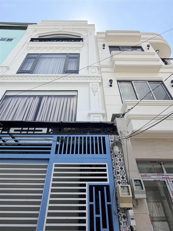 Nhà đẹp 4 tầng ở ngay 60m2 4pn rộng  full nội thất đẹp, ngang 5m, 30m ra hxh  chỉ 7.9 tỷ