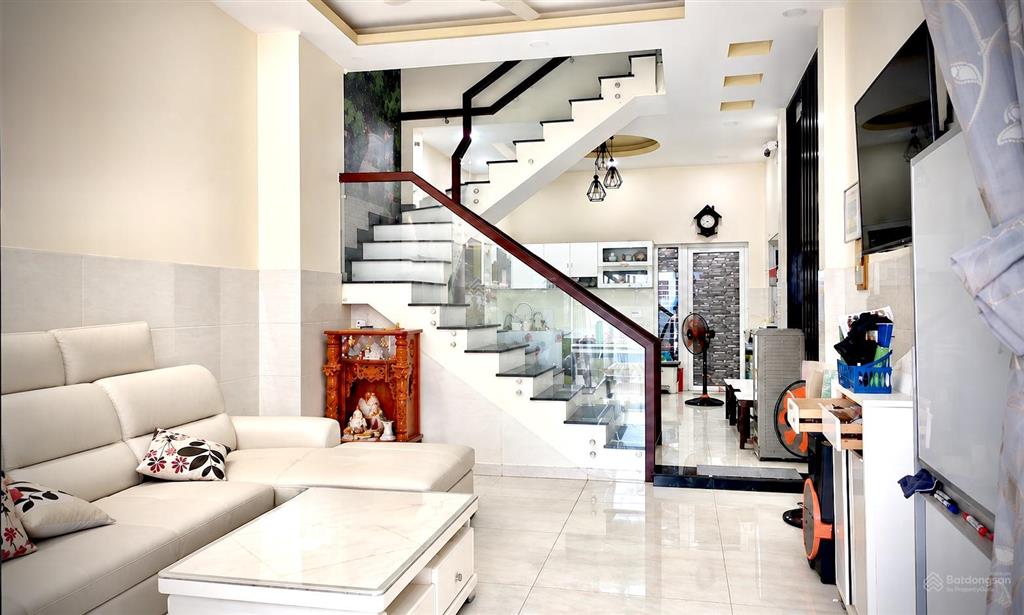 Nhà đẹp 4 tầng 72m2 hẻm xe hơi 6m 5pn  nội thất đẹp  cách himlam chỉ 150m  chỉ 10 tỷ tl