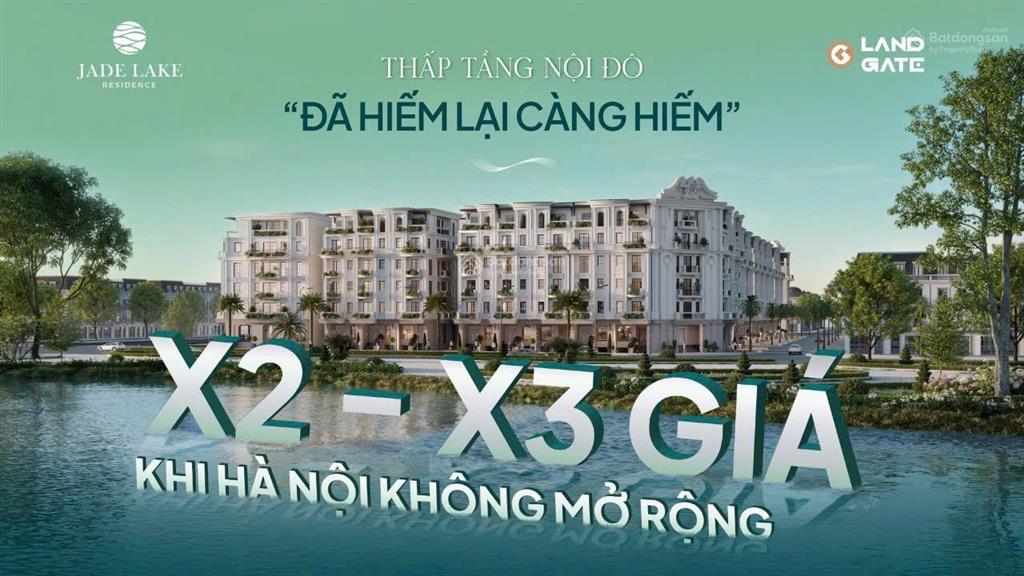 Bán nhà biệt thự 100m2 tại jade lake residence, 450 triệu / m2, view đẹp, giá ưu đãi