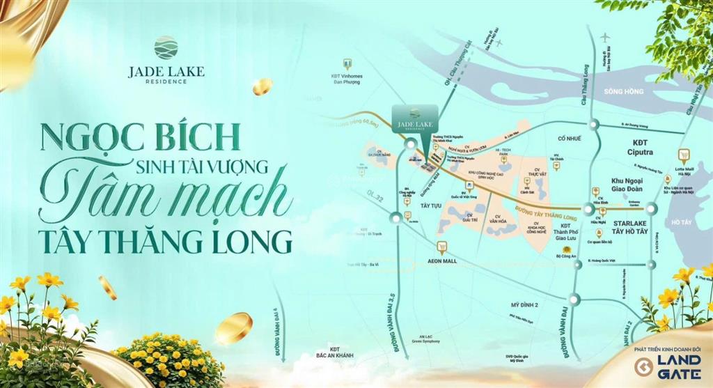 Bán nhà biệt thự 100m2 tại jade lake residence, 450 triệu / m2, view đẹp, giá ưu đãi