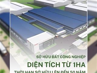 Cơ hội đầu tư đất công nghiệp tại hiệp hòa, bắc giang  diện tích linh hoạt  pháp lý rõ ràng