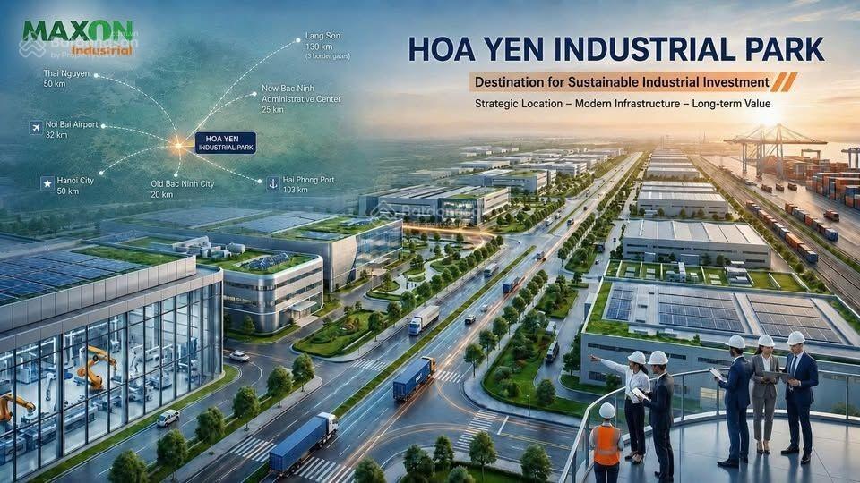 Bán 7000m2 khu công nghiệp tại hiệp hòa, bắc giang | giá tốt nhất khu vực kết nối vành đai 4