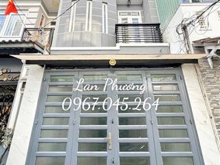Mặt tiền hẻm xe hơi  thông 1 trục  có sân thượng  xây kiên cố  công năng đầy đủ  6 tỷ 180