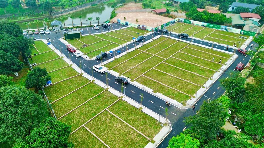 Siêu phẩm đất hòa lạc view hồ suối trung tâm công nghệ và giáo giục tp hòa lạc  hà nội. giá f0