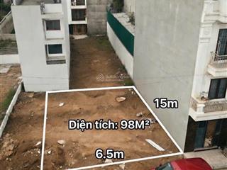 Chính chủ bán 98m2 đất đẹp  trung tâm hoài đức  ô tô tránh  xây tự do  hệ số xây dựng cao