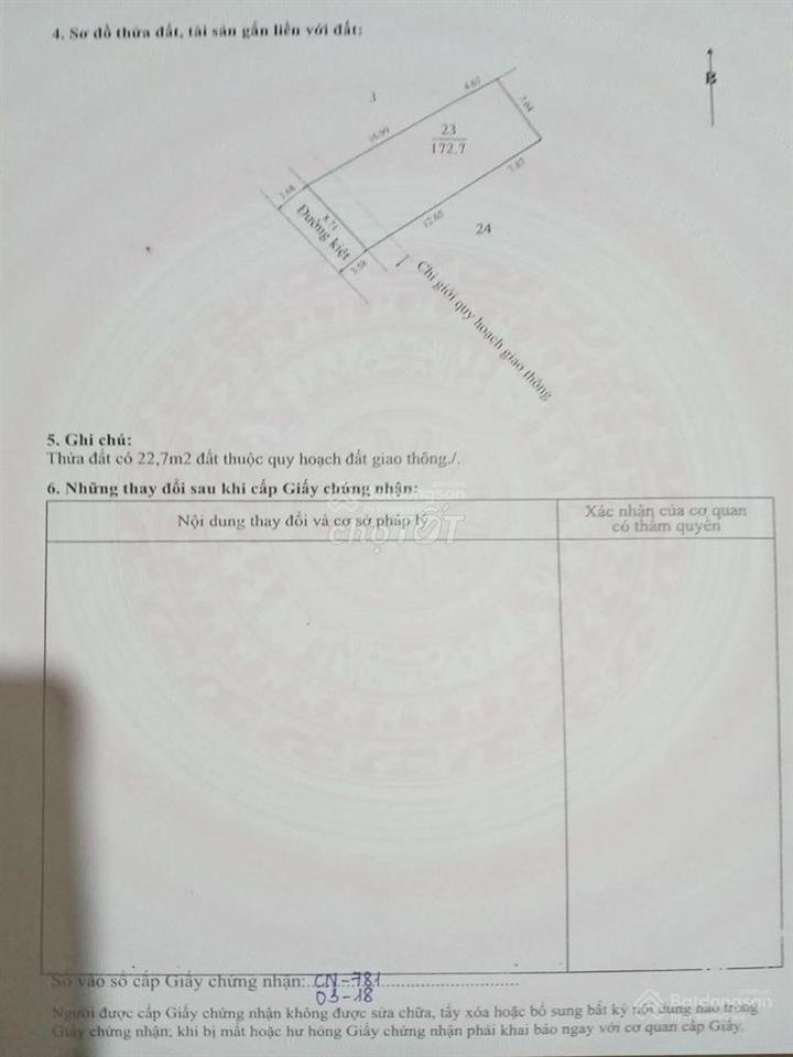 Chính chủ bán đất kèm nhà cấp 4 kiên cố, vị trí song song đường vành đai 3, gần cầu nguyễn hoàng