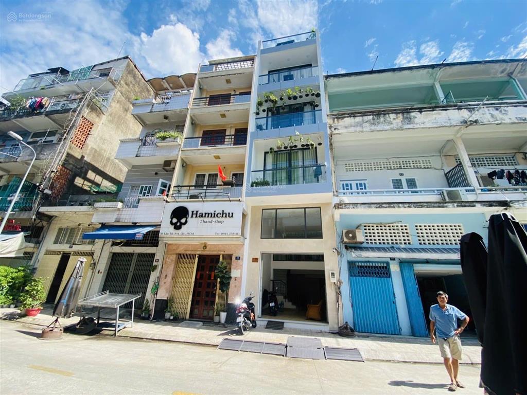 Bán nhà mặt tiền lão tử quận 5, 60m2, 6 tầng+thang máy, ngay thuận kiều plaza chỉ 16 tỷ