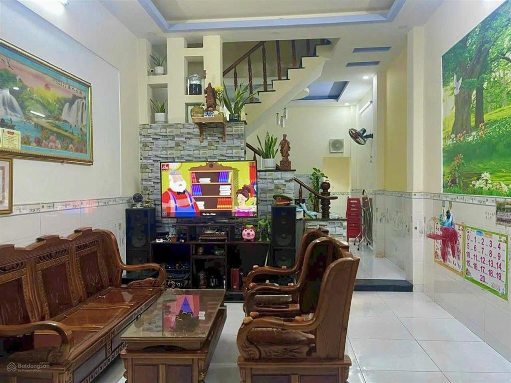 Bán nhà 3 tầng, 50m2, hẻm oto, đường số 9 linh xuân thủ đức, 5,1 tỷ