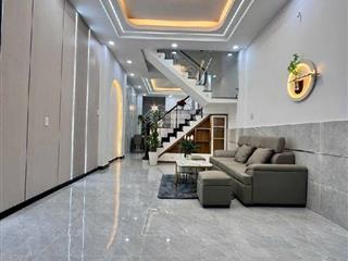 Nhà mới đẹp 1 sẹc hương lộ 2. hẻm 8m, vào ở liền