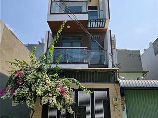 Chính chủ cần bán nhà 1 trệt 2 lầu 4pn hẻm 8m thông, hoàn công đầy đủ, sổ đang vay bank