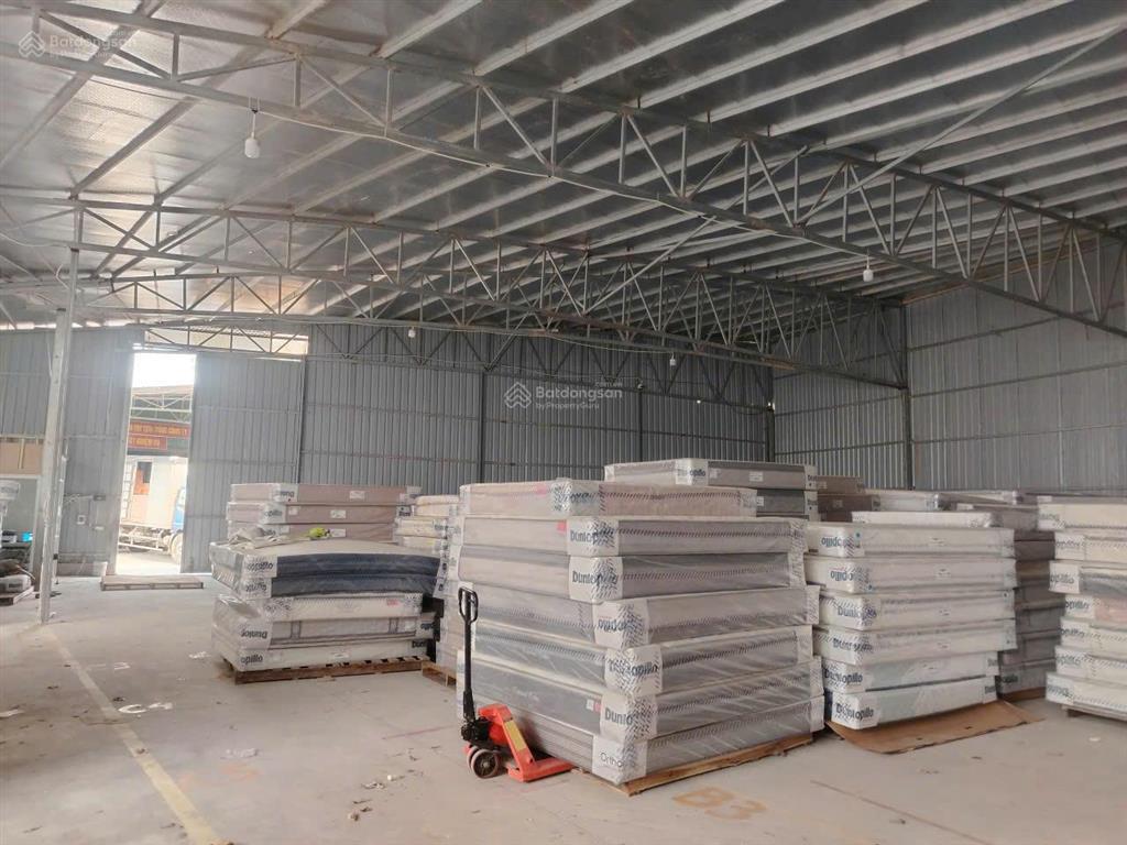 Cho thuê kho 537m² tây tựu, hà nội, xe cont đỗ cửa, hợp đồng dài hạn, xuất vat đủ