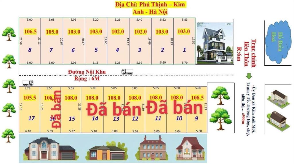 Đất phân lô minh phú  sóc sơn  full thổ cư  giá đầu tư  bán gấp