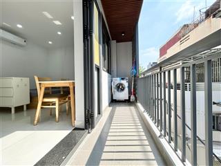 Căn hộ 1pn ban công 41m2 máy giặt sấy riêng full nội thất ngay ngã 4 quận phú nhuận tiện qua q1