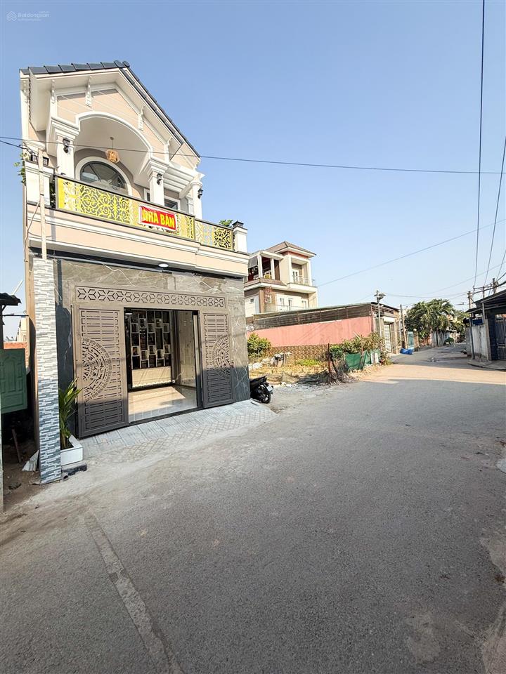 Bán nhà mái thái 1t1l (sổ hoàn công) vị trí kinh doanh thông ra chợ tân vạn. giá chỉ 4,650 tỷ