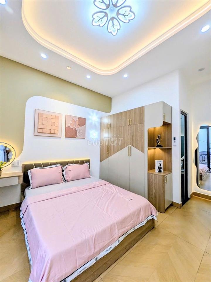 BÁN NHÀ CẠNH BAN CHỈ HUY QUÂN SỰ Q9-2 TẦNG HXH TRÁNH–BAO AN NINH–5.8T
