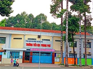 CẠNH TRƯỜNG PHONG PHÚ - HXH - NHÀ MỚI 2 TẦNG - SÂN ĐỂ XE RỘNG - 3.7 TỶ