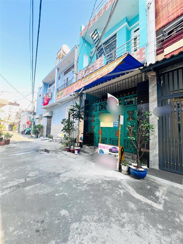 Hẻm thông xe hơi tân hương (4mx13m) đúc 3.5 tấm nhà kiên cố, gần nhà thờ tân hương, martino