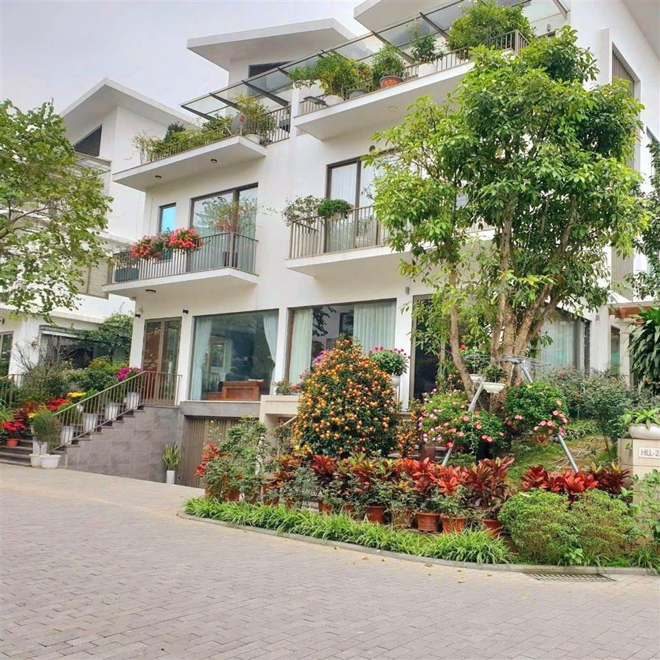 Biệt Thự Khai Sơn Long Biên 129 tỷ 325m lô góc 3 Mặt tiền