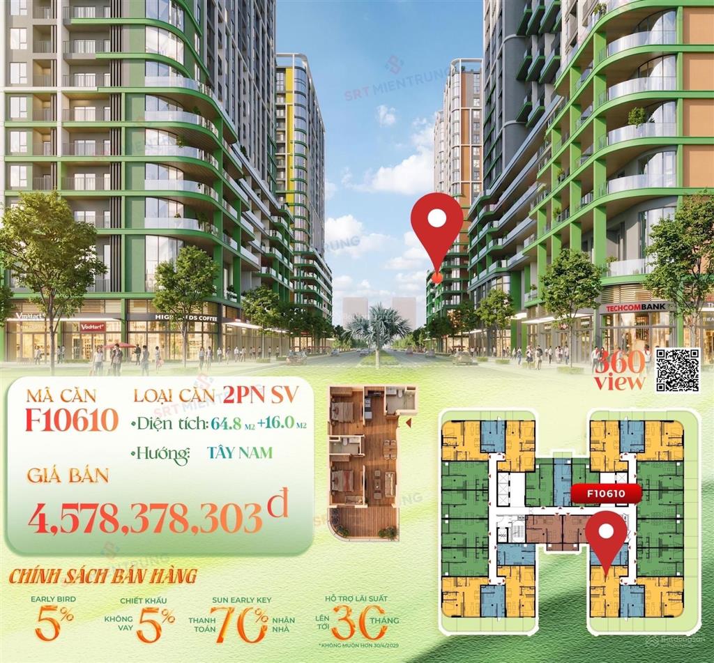 F10610 căn 2pn sân vườn  căn hiếm & giá đang tốt nhất thị trường.  0905 720 ***