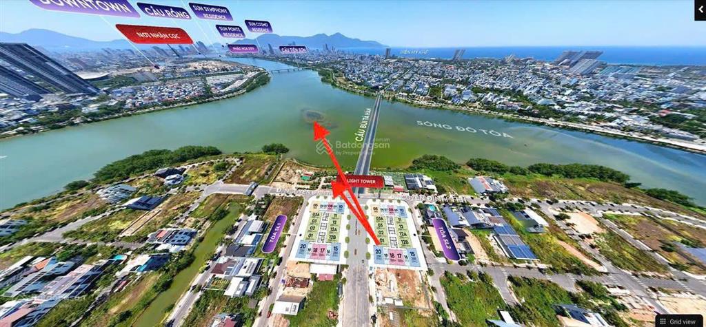 Quỹ thưởng sl2 tầng cao 2pn slight view pháo hoa, đà nẵng downtown