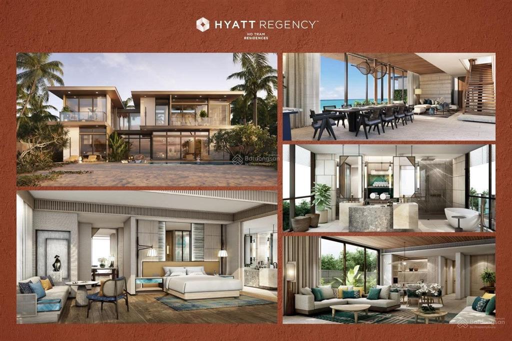 Bán biệt thự 2 phòng ngủ hyatt regency ho tram giá tốt nhất thị trường
