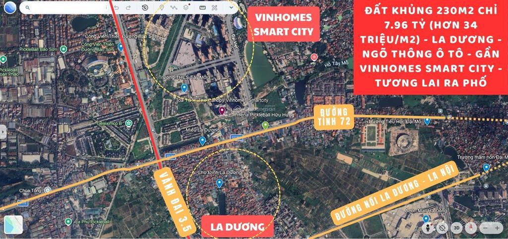 Chính chủ nhờ bán đất dương nội230m to bựngõ thông ô tôdòng tiền ổn địnhtương lai ra phố7 tỷ 9
