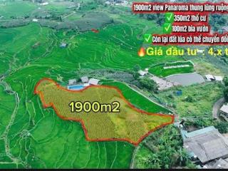 Bán đất đẹp hòa sử pán, tả van, sa pa gần 2000m2  chỉ hơn 4 tỷ