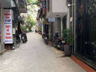 Bán nhà ngõ 115 nguyễn khuyến, đống đa 60m2x4t chỉ 6.5 tỷ kinh doanh gần ô tô ở luôn cạnh văn miếu
