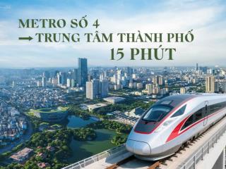 Hot! liền kề cách ngoại giao đoàn 1015p lái xe chỉ với 1116 tỷ/căn, vốn 30% tương ứng 3.6 tỷ