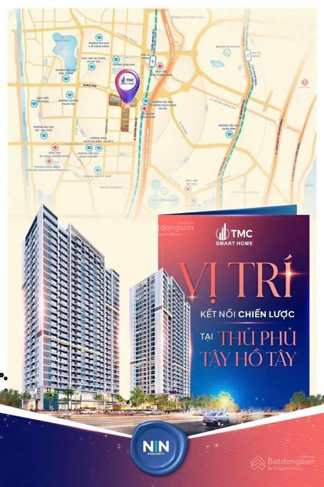 Bán căn hộ tmc smart home giá 7 tỷ 6 (giá trả thẳng)