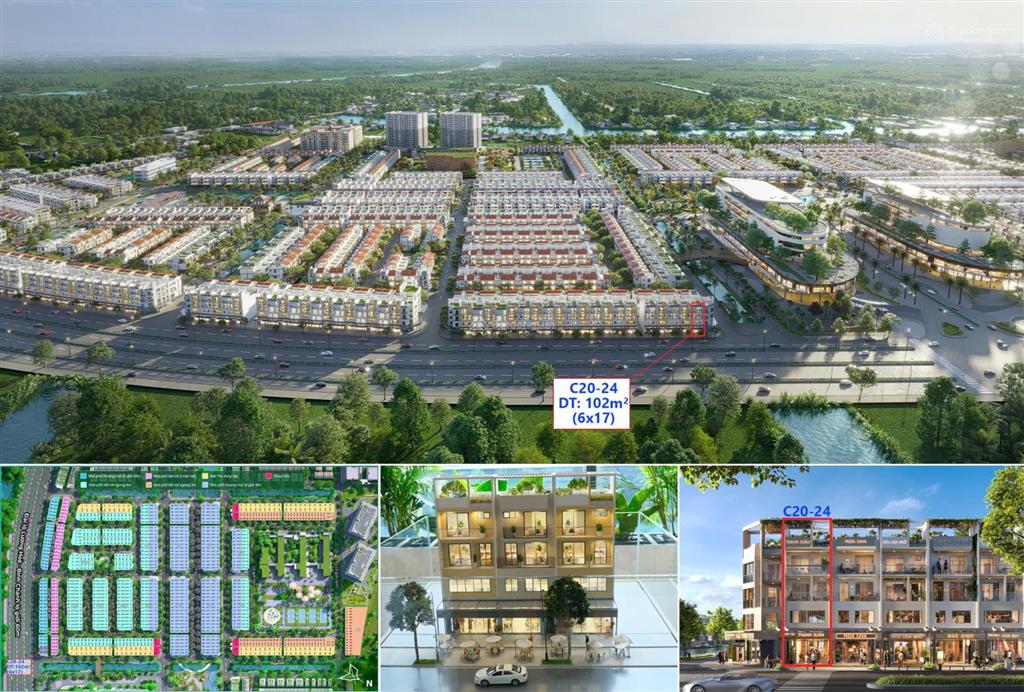 Mở bán căn sát góc  đường 60m  giá đầu tư hấp dẫn