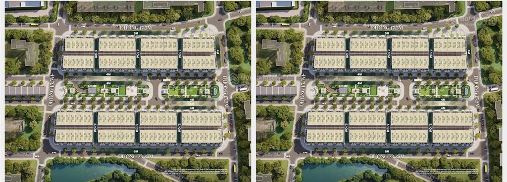 Liền kề song lập the park lane linh đàm hoàng mai 155m2, giá 255tr/m2