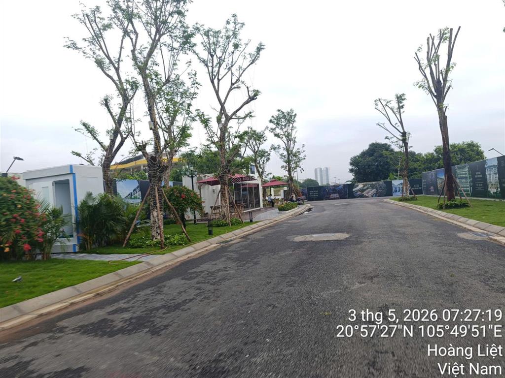 Liền kề song lập the park lane linh đàm hoàng mai 155m2, giá 255tr/m2