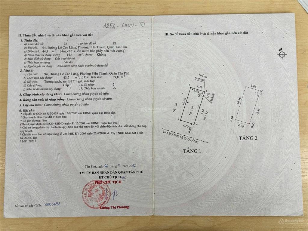 Nhà khu vip bàn cờ nguyễn sơn đường 10m, nở hậu chỉ nhỉnh 6 tỷ