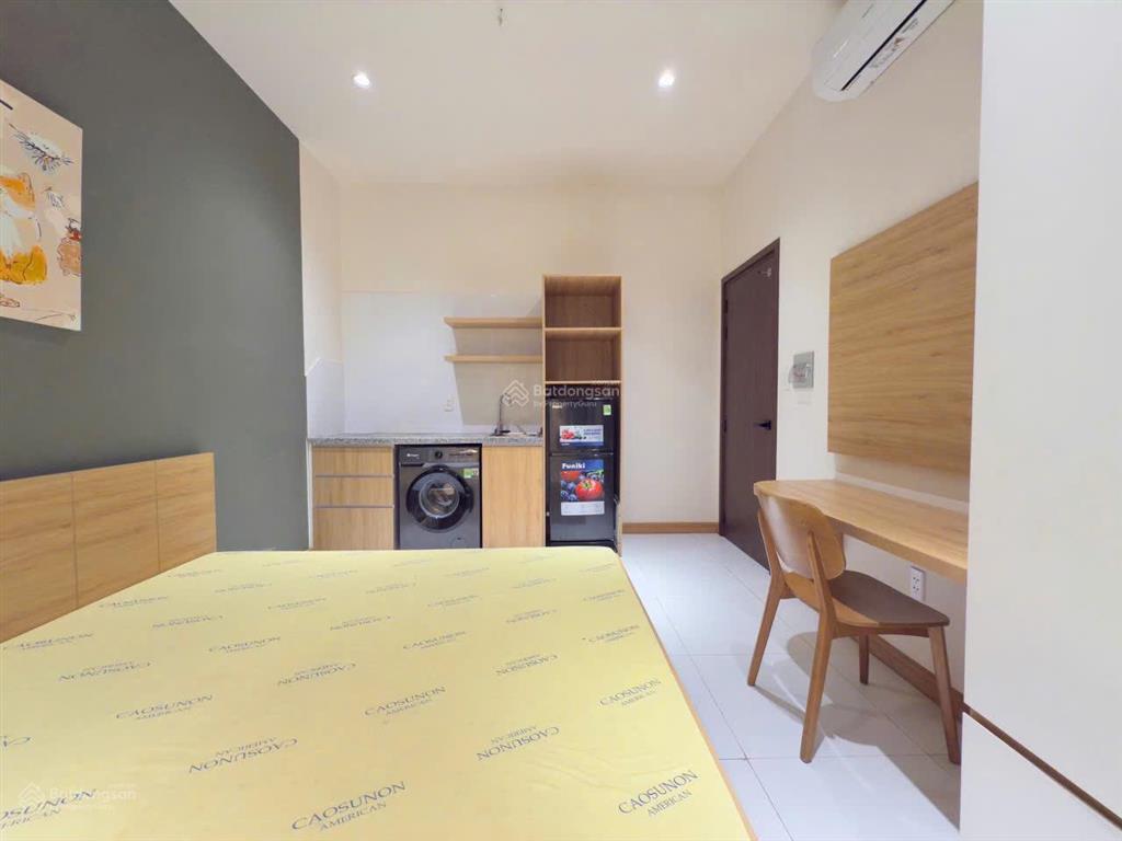 Căn hộ dịch vụ khu vực cát lái full nội thất, máy giặt riêng, mới tinh