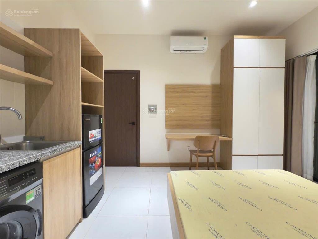 Căn hộ dịch vụ khu vực cát lái full nội thất, máy giặt riêng, mới tinh