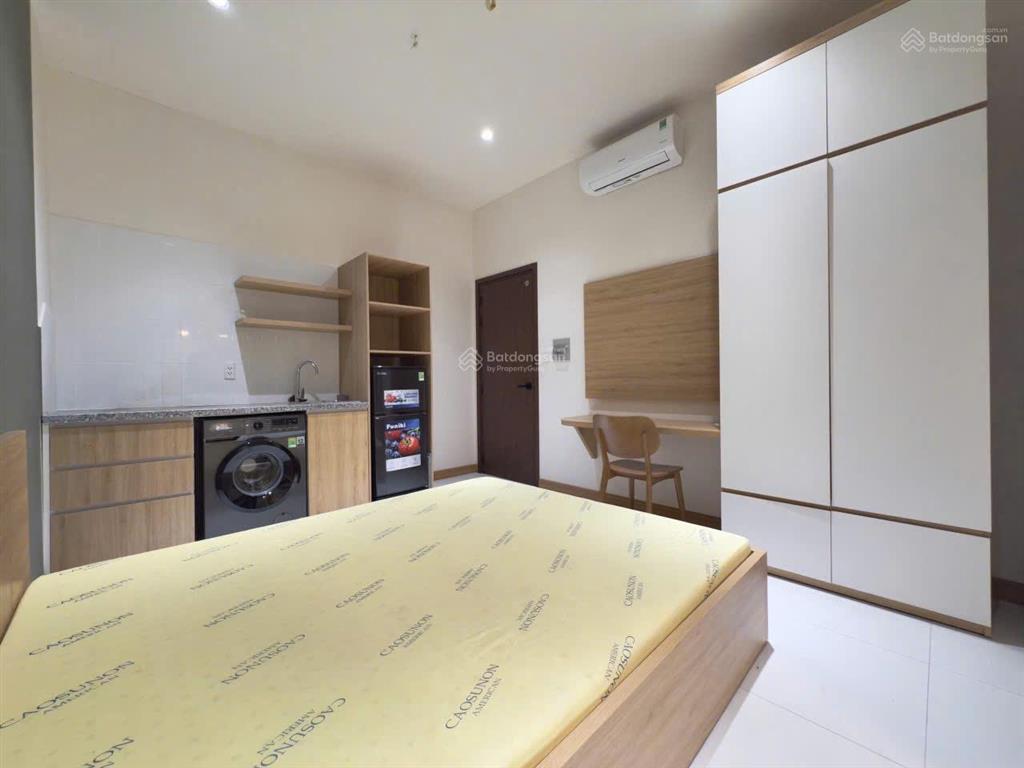 Căn hộ dịch vụ khu vực cát lái full nội thất, máy giặt riêng, mới tinh