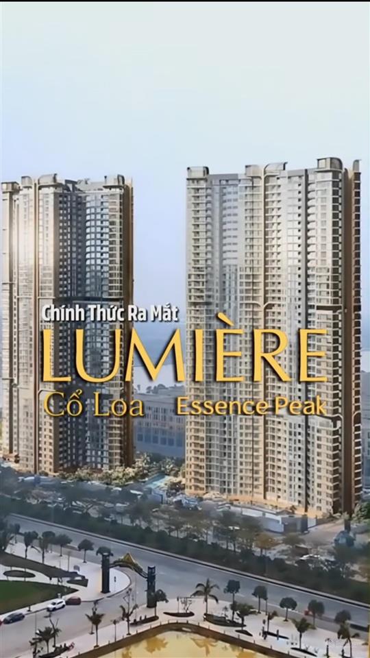 Bán căn 1pn+1 50m toà y3 lumiere mặt hồ cổ loa view toàn cảnh 6,89 tỷ  0916 471 ***