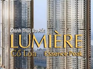 Bán căn 1pn+1 50m toà y3 lumiere mặt hồ cổ loa view toàn cảnh 6,89 tỷ  0916 471 ***