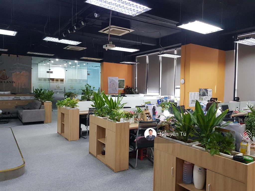 Cđt cho thuê văn phòng park view city  vũ phạm hàm. dt 220m2 giá thuê 250.000đ/m2 vào được luôn